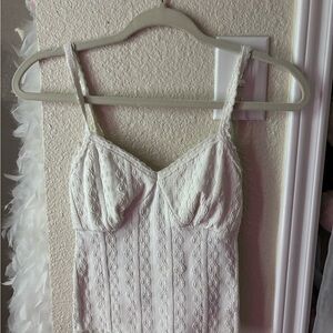 Elegant White Lace Camisole